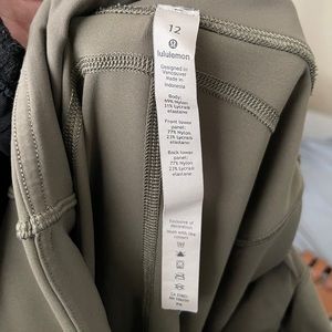 Lululemon 3/4 leggings
